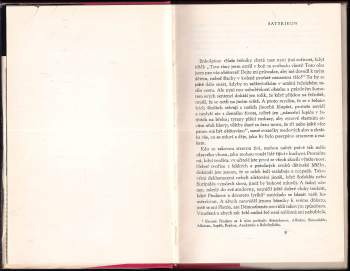 Petronius Arbiter: Satyrikon