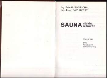 Zdeněk Pospíchal: Sauna