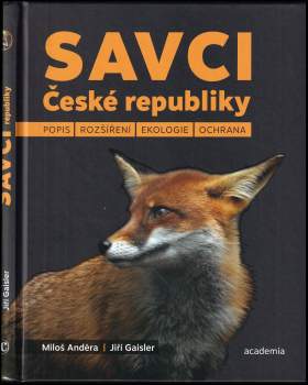 Miloš Anděra: Savci České republiky