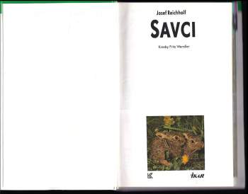 Josef H. Reichholf: Savci