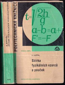 Sbírka fyzikálních vzorců a pouček