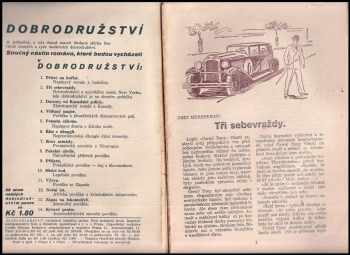 James Beardsley Hendryx: Sbírka napínavých dobrodružství: ročník 1932 sešit 1 - Dawney od kanadské policie, Tři sebevraždy, Spravedlivá krev