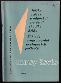 Sbírka otázek a odpovědí pro ústní zkoušky ANAL