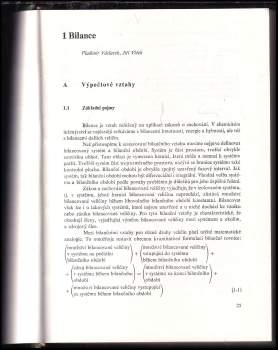 Vladimír Míka: Sbírka příkladů z chemického inženýrství