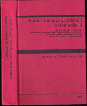 František Jirásek: Sbírka řešených příkladů z matematiky