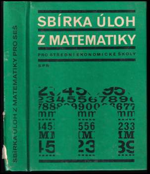 František Nimrichter: Sbírka úloh z matematiky pro střední ekonomické školy