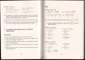 Josef Kubát: Sbírka úloh z matematiky pro střední školy