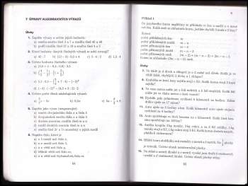 František Běloun: Sbírka úloh z matematiky pro základní školu