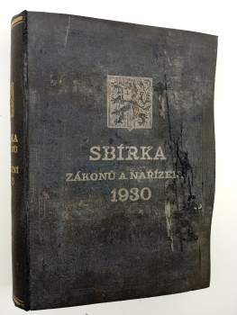 Sbírka zákonů a nařízení 1930