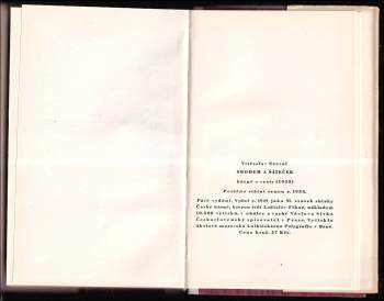Vítězslav Nezval: Sbohem a šáteček