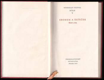 Vítězslav Nezval: Sbohem a šáteček