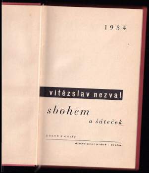 Vítězslav Nezval: Sbohem a šáteček