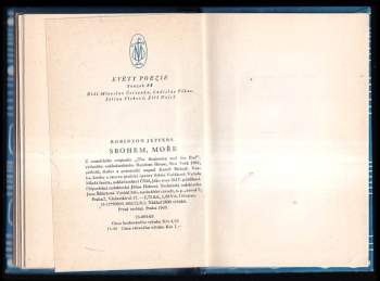 Robinson Jeffers: Sbohem moře