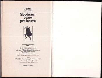 James Hilton: Sbohem, pane profesore