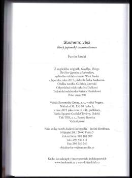 Fumio Sasaki: Sbohem, věci