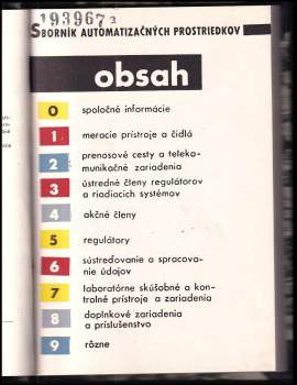 Sborník automatizačných prostriedkov