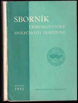 Sborník Československé společnosti zeměpisné
