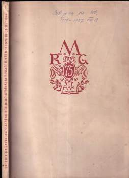 Sborník Masarykova státního reálného gymnasia v Praze II, Křemencova ulice, 1871-1946