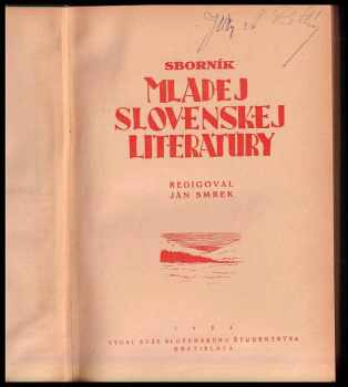 Jozef Nižnánsky: Sborník mladej slovenskej literatúry