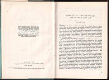 Sborník Národního technického musea