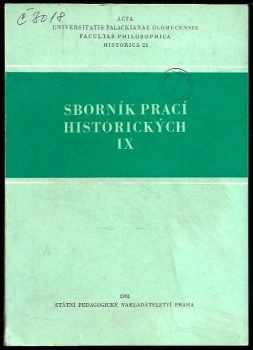 Sborník prací historických