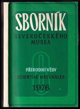 Sborník Severočeského musea - přírodní vědy