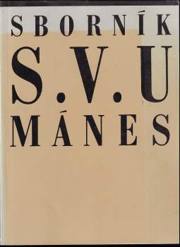 Sborník S.V.U. Mánes