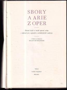 Sbory a arie z oper