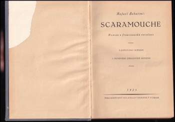 Rafael Sabatini: Scaramouche