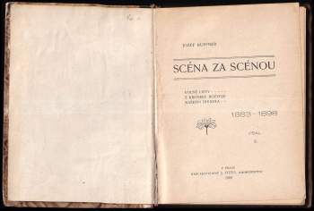 Josef Kuffner: Scéna za scénou