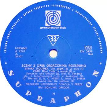 Gioacchino Rossini: Scény Z Oper