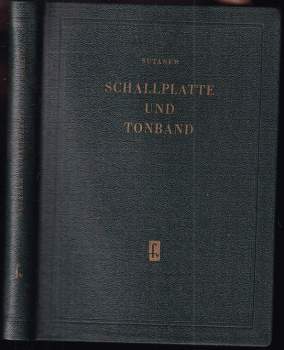 Sutaner Hans:: Schallplatte und Tonband Hans Sutaner