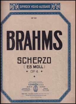 Scherzo es moll Op. 4