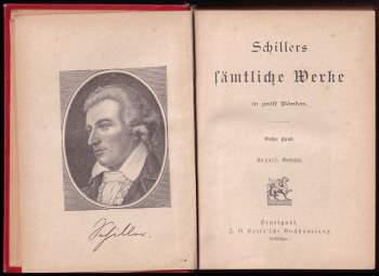 Friedrich Schiller: Schillers sämtliche Werke in zwölf Bänden