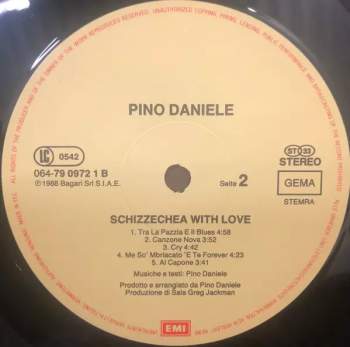 Pino Daniele: Schizzechea With Love