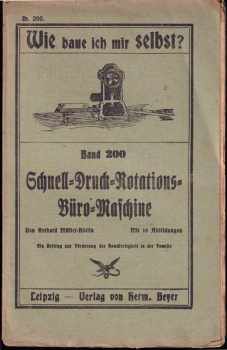 Schnell Druck Rotations Büro Maschine - band 200