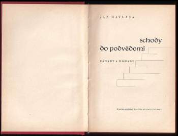 Jan Havlasa: Schody do podvědomí