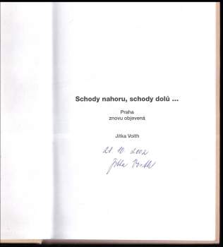 Jitka Voith: Schody nahoru, schody dolů--
