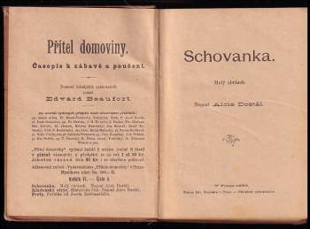 Alois Dostál: Schovanka