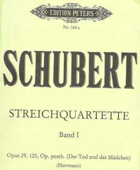 Schubert - Sterichquartette, Band 1+2, Opus 29, 125...