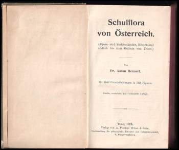 Anton Heimerl: Schulflora von Österreich