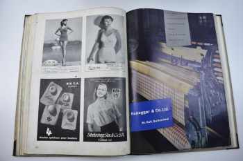 Schweizer Textilien 1947, 1948, 1951, 1952, 1954