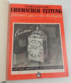 Arthur Erwin Imhof: Schweizerische Uhrmacher, PŮLROČNÍK 1955