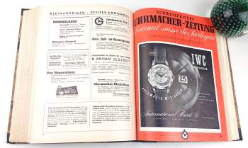 Arthur Erwin Imhof: Schweizerische Uhrmacher, PŮLROČNÍK 1955