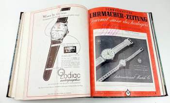 Arthur Erwin Imhof: Schweizerische Uhrmacher - Zeitung, PRVNÍ PŮLROČNÍK 1951