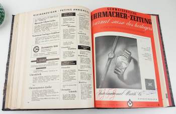 Arthur Erwin Imhof: Schweizerische Uhrmacher - Zeitung, PRVNÍ PŮLROČNÍK 1959