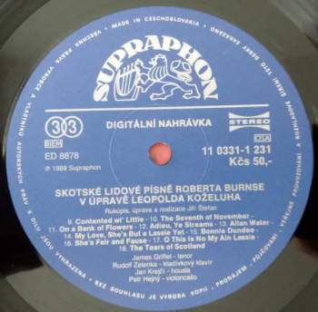 Leopold Koželuh: Scottish Airs