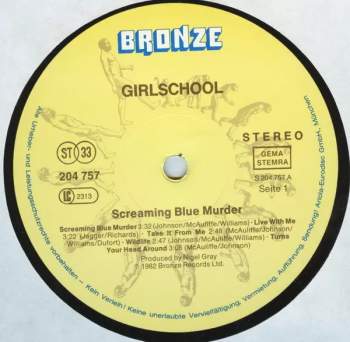 Girlschool: Screaming Blue Murder