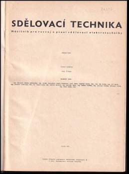 Sdělovací technika, ročník  XXIV.