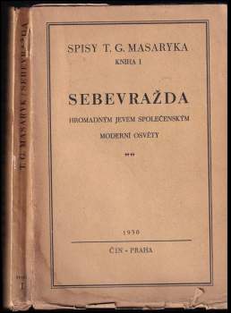 Sebevražda hromadným jevem společenským moderní osvěty